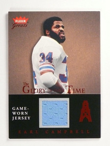 2004 Fleer Greats Glory Of Their Time Earl Campbell jersey #GT-EC