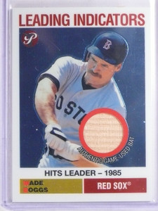 2005 Topps Pristine Legends Leading Indicators Wade Boggs Bat #LLWB *66277