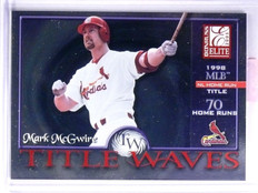 2001 Donruss Elite Title Waves Mark McGwire #D1207/1998 #TW7 *62336