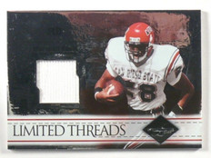 2004 Leaf Limited Threads Marshall Faulk jersey #D43/75 #LT-69