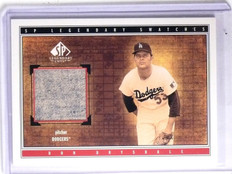 2002 UD SP Legendary Cuts Swatches Don Drysdale Jersey #SDDR *66240