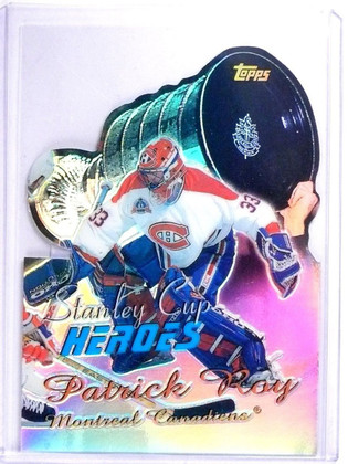 DELETE 7328 1999-00 Topps Stanley Cup Heroes Refractor Patrick Roy #SC9 *64484