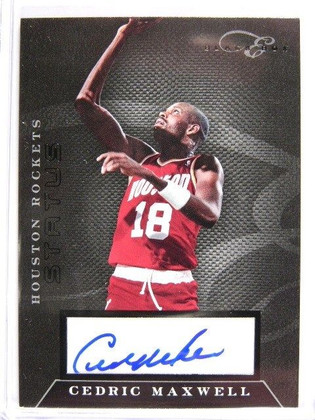 10-11 Donruss Elite Black Box Cedric Maxwell auto autograph #D74/149