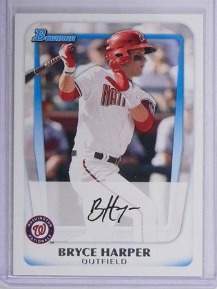 DELETE 6773 2011 Bowman Prospets Bryce Harper Rookie RC #BP1