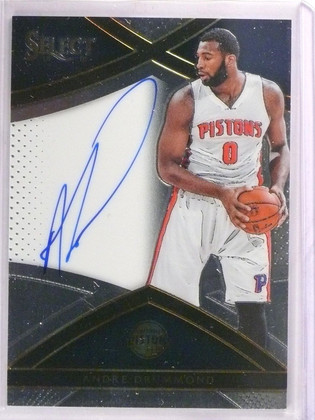2015-16 Panini Select Andre Drummond Autograph Auto #D53//99 #SADR
