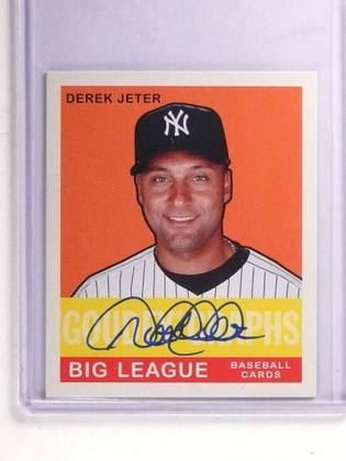 DELETE 18181 2007 Upper Deck Goudey Goudeygraphs Derek Jeter Autograph auto #GGDJ *71301