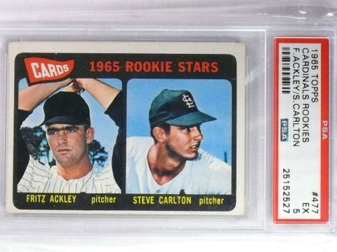 DELETE 21515 1965 Topps Steve Carlton rc rookie #477 PSA 5 EX  *74369