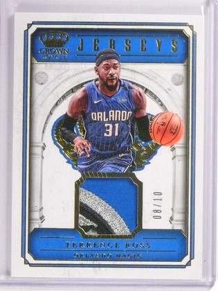 DELETE 21543 2017-18 Crown Royale Jersey Prime Patch Terrence Ross #D08/10 #JSYTRO *73676