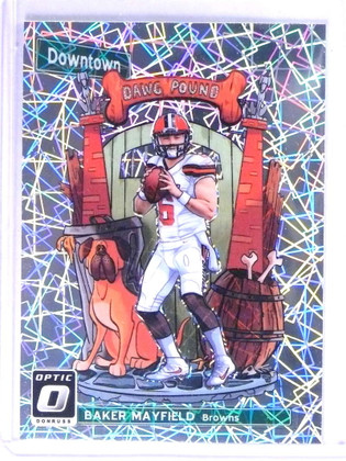 DELETE 22860 2018 Panini Donruss Optic Downtown Baker Mayfield Rookie RC #DT12 *75443