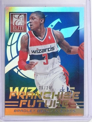2013-14 Panini Elite Franchise Future Bradley Beal #D08/24 #14 *64572