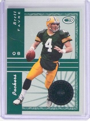 1999 Donruss Preferred QBC Brett Favre National Treasures #D1584/2000 #20