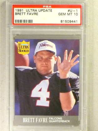 DELETE 33666 1991 Fleer Ultra Update Brett Favre rc rookie #U-1 PSA 10 GEM MINT *84150