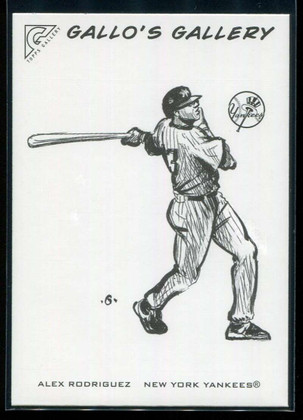 2005 Topps Gallery Gallo's Gallery AR Alex Rodriguez
