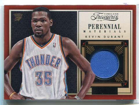 DELETE 114215 2013-14 Timeless Treasures Perennial Materials 16 Kevin Durant Jersey