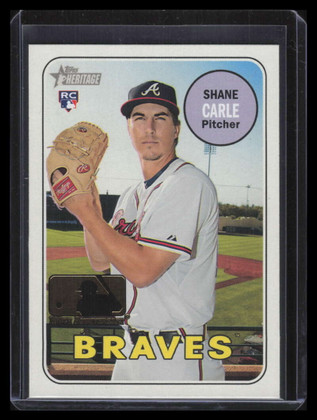 2018 Topps Heritage 100th Anniversary 668 Shane Carle Rookie /25