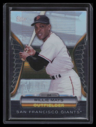 2012 Topps Golden Moments Die Cuts gmdc6 Willie Mays