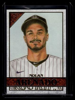 2020 Topps Gallery Orange 39 Nolan Arenado 25/25