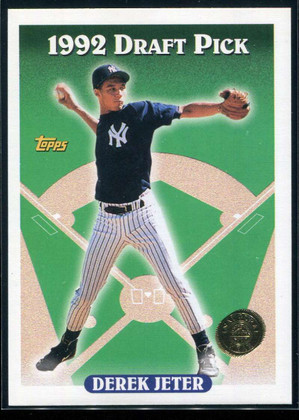 1993 Topps Inaugural Rockiers 98 Derek Jeter Rookie