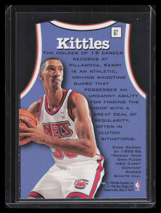1996 Hoops Kerry Kittles Rookie Card #297 New Jersey Nets MINT 💎