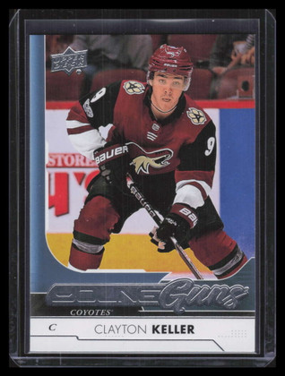 SOLD 128770 2017-18 Upper Deck 477 Clayton Keller Rookie YG Young Guns
