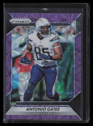 2016 Panini Prizm Prizms Purple Scope Refractor 116 Antonio Gates 29/99