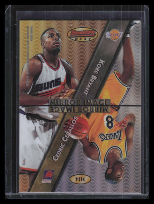 1997-98 Bowman's Best Mirror Image Refractor mi4 Van Horn Pippen Ceballos Kobe