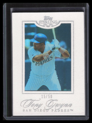 2006 Topps Sterling Framed White 179 Tony Gwynn 15/50