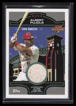 DELETE 139543 2005 Topps Relics AP Albert Pujols 2004 All-Star Game On Deck Circle /275