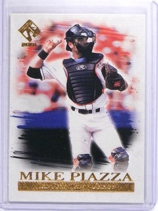 2001 Pacific Private Stock Artist's Canvas Mike Piazza #12 *63223