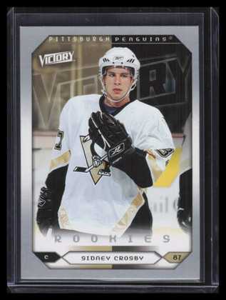 2005-06 Upper Deck Victory 285 Sidney Crosby Rookie 135276