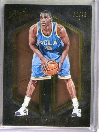 2016 Panini Black Gold Russell Westbrook Collegiate Gold Foil #D11/49 #88