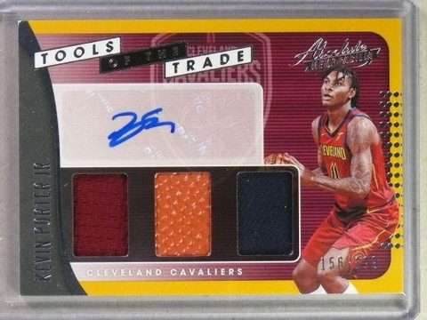 2019-20 Absolute Tools Trade Kevin Porter Jr Autograph Jersey rc #156/199