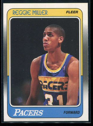 1988-89 Fleer 57 Reggie Miller Rookie ID: 120098