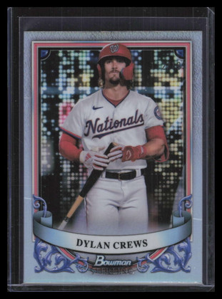 2024 Bowman Sterling Prospects Refractor bsp11 Dylan Crews Rookie 112/199
