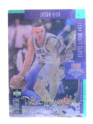 DELETE 11612 1994-95 Collector's Choice Gold Signature Jason Kidd rc rookie #408  *49928