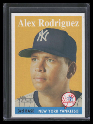 2007 Topps Heritage 150 Alex Rodriguez SP