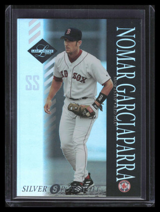 2003 Leaf Limited Silver Spotlight 5 Nomar Garciaparra H 28/100