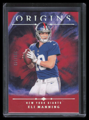 2024 Panini Origins Red 62 Eli Manning 109/149