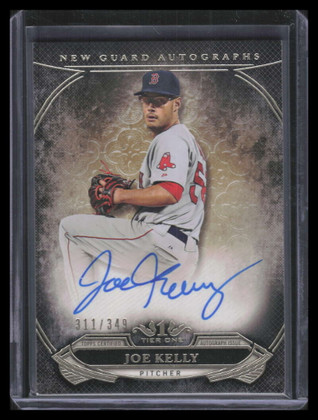 SOLD 161751 2015 Topps Tier One New Guard Autographs NGAJKY Joe Kelly Auto 311/349