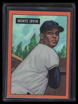2017 Bowman Chrome Refractors That Never Were Orange RTNWMI Monte Irvin 8/25