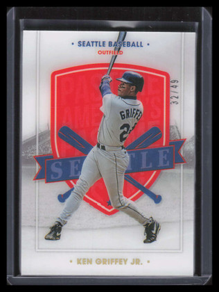 2021 Panini America's Pastime Holo Gold 89 Ken Griffey Jr. 32/49