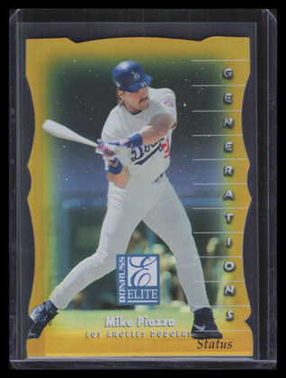 1998 Donruss Elite Status 121 Mike Piazza GEN 84/100 Generations