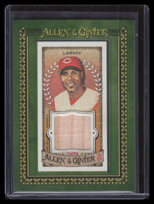 2024 Topps Allen and Ginter Mini Framed Relics MFRBL Barry Larkin Bat