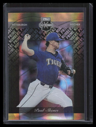 2023 Elite Extra Edition Prime Numbers A 160 Paul Skenes Rookie 112/200
