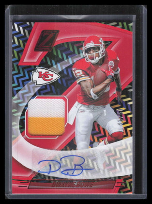 2024 Zenith Z-Jersey Autographs Red 2 Dwayne Bowe Patch Auto 43/50