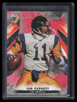 2024 Topps Inception Red 77 Jim Everett 66/75