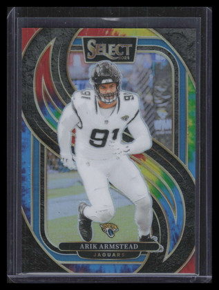 2024 Select Prizm Tie Dye Refractor 107 Arik Armstead 1/25 Premier Level