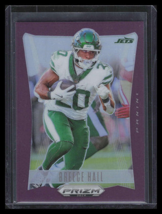 2024 Panini Prizm Deca Prizms Purple Refractor 234 Breece Hall 83/99