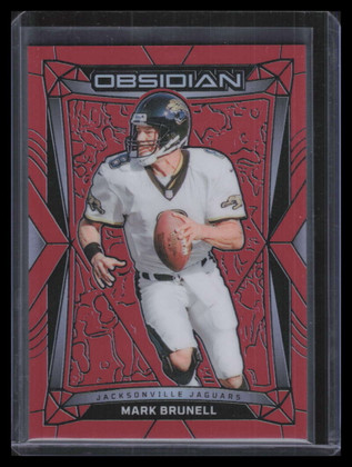 2024 Panini Obsidian Red 91 Mark Brunell 43/49