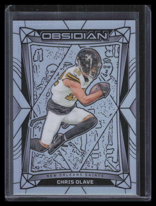 2024 Panini Obsidian Silver 139 Chris Olave 21/75